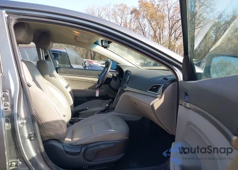 2017 Hyundai Elantra Limited from USA, damaged, VIN KMHD84LFXHU331962